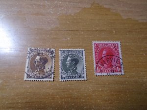 Belgium  #  262-64   used