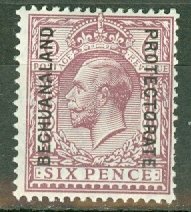 LC: Bechuanaland 103 mint CV $75