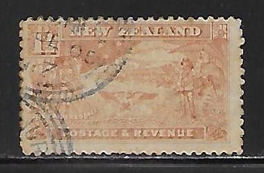 New Zealand 101 1 1/2d Boar War single Used