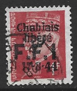 COLLECTION LOT 8433 FRANCE RESISTANCE OVERPRINT