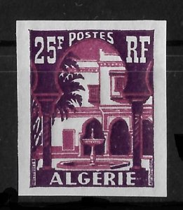 French Algeria 1955, Bardo Type, 25fr Imperf. Scott # 271, VF MNH** (RMD-8)