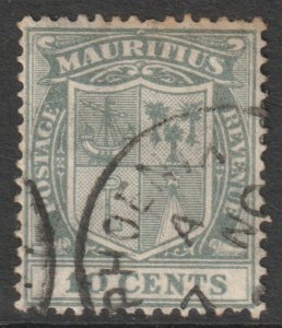 Mauritius Scott 171 - SG215, 1921 George V 10c used