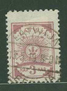 Latvia #17 Used Single