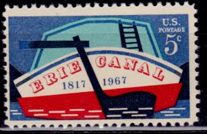 United States, 1967, Erie Canal, 5c, sc#1325, MNH