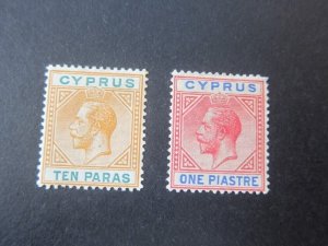 Cyprus 1912 61a,64 MH