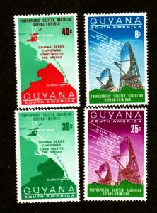 Guyana # 64-67 Mint!