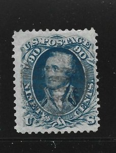 United States Scott 72 90-cent Washington used light cancel cv $575