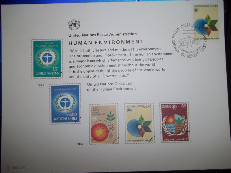 Set of United Nations Human Environment