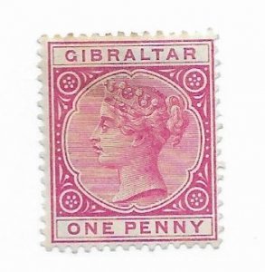 Gibraltar #11 MH - CAT VALUE $11.00