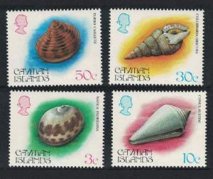 Cayman Is. Shells 3rd series 4v SG#582-585