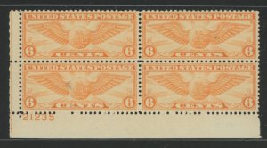 United States #C19 Mint (NH) Plate Block