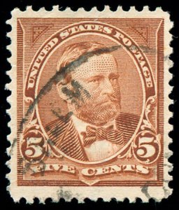 momen: US Stamps #270 Used VF/XF Jumbo