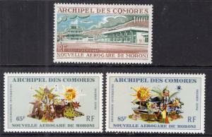 Comoro Islands C39-C41 MNH VF