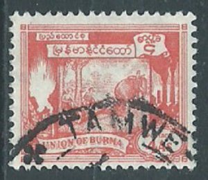 Burma, Sc #130, 4a Used