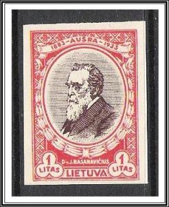 Lithuania #277A (v) Jonas Basanavicius MH