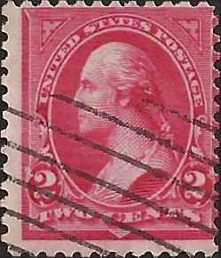 # 252 CARMINE USED GEORGE WASHINGTON