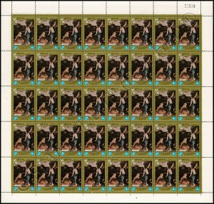 450th anniversary of Correggio's death -SHEET (II)- (MNH)