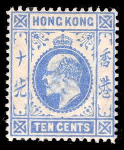 MOMEN: HONG KONG SG #95 1907-11 MINT OG NH £65++ LOT #64956