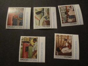 Angola #670-74 Mint Never Hinged - WDWPhilatelic