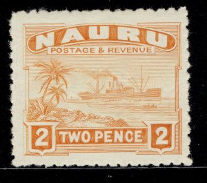 NAURU GV SG29B, 2d orange, M MINT.