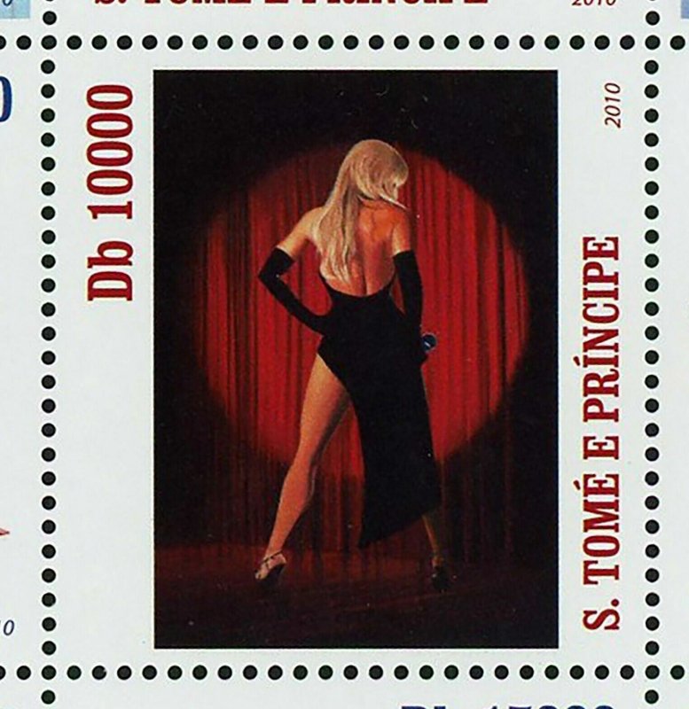 The Pinup Art Stamp Paul Butvila Drp 'em Sailor S/S MNH #4578-4586 