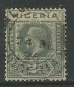 Nigeria -Scott 21 - KGV Definitive - 1921 - Used - Single 2p Stamp