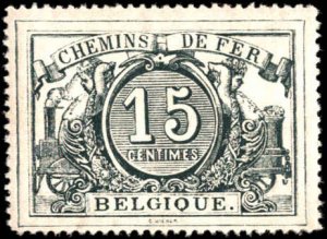 Belgium #Q8, Incomplete Set, 1894, Hinged