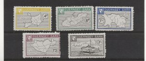 GB Local SARK  Commodore 1965 Definitive  set of 5  Ref SC60-4   MNH