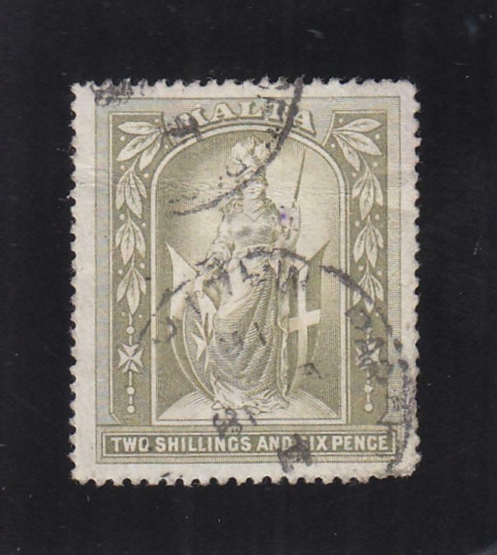 Malta: Sc #17, Used (35495)