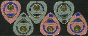 Tonga 1966 SG174-179 Queen Salote Commemoration set MNH