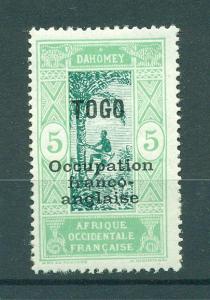 France Colony Togo sc# 179 (2) mh cat value $.80