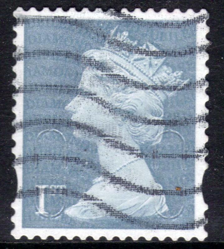 GB 2012 QE2 1st Diamond Jubilee Slate Blue Machin SG U3273 ( MBND ) ( F662 )