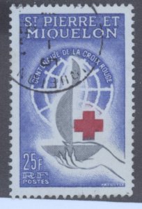 St. Pierre & Miquelon, Scott #367, Used