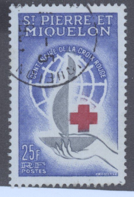 St. Pierre & Miquelon, Scott #367, Used