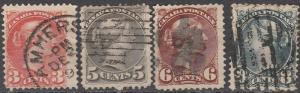 Canada #41-4 F-VF Used CV $25.05 (A16395)