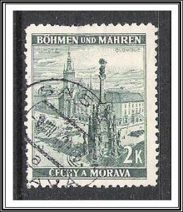Bohemia & Moravia #33 Town Square Used