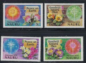 Nauru 206-09 MNH 1979 Christmas (an2065)