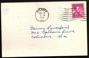 QSL QSO RADIO CARD KDB 7951,Pic of Volkswagen,Larry Leseueur,1962, (Q2199)