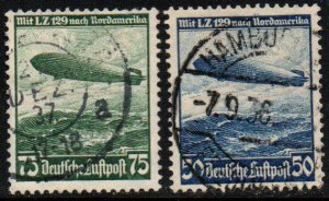 Germany Sc #C57-C58 Used