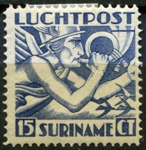 Suriname Sc#C2 MH/Unused, 15c ultra, Airmail (1930)