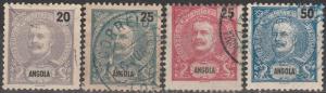 Angola #43-6 F-VF Used CV $2.60 (A16824)