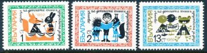 Bulgaria Sc 1758-1760 Mi 1897-1899, 1969 Book Week MNH PLUS Sc 1761 Mi 1903 MNH 