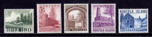 Norfolk Island - Scott #13//17 - MH - SCV $9.40