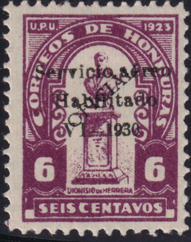 Honduras 1930 SC Sanabria 64 RARE Only 100 Issued 