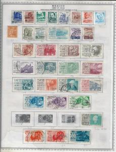 Mexico '39//'61. On collector mounted album pages [m/u]