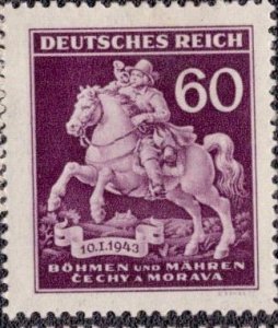 Bohemia and Moravia 84 1943 MNH