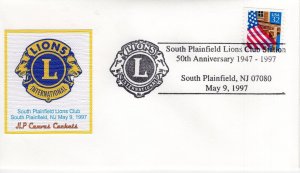 SOUTH PLAINFIELD LIONS CLUB , 50TH ANNIVERSARY,  SOUTH PLAINFIELD, NJ  1997  L7