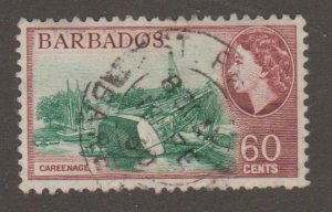 Barbados - scott# 245 - Sail boat