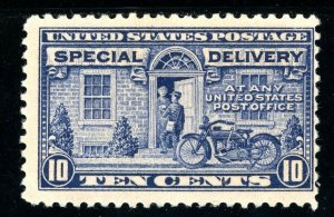 USAstamps Unused FVF US 1922 Special Delivery Scott E12 OG MHR