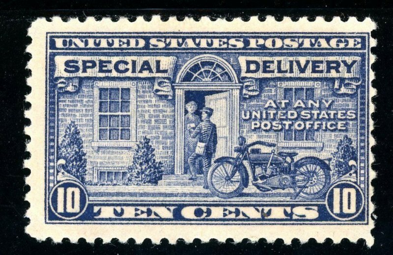 USAstamps Unused FVF US 1922 Special Delivery Scott E12 OG MHR